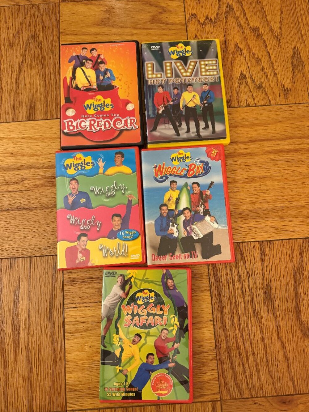The Wiggles  5 DVD Collection